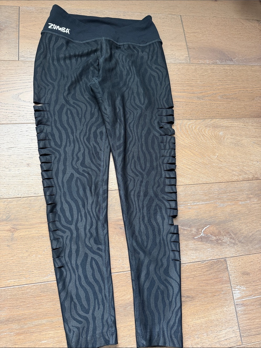 Zumba Fitness Slashed Ankle Leggings